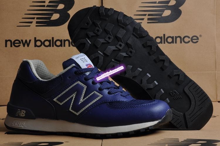 new balance bleu cuir